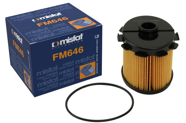 Filtre à carburant (Filtre à gasoil) MISFAT FILTRATION ref. FM646